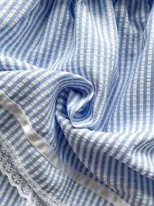 SHEIN VCAY Women Plaid Print Skirt For Vacation - Multicolor - View 3