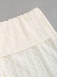 SHEIN Unity Women Spaghetti Strap Backless Top And Casual Shorts Set - Apricot - View 5