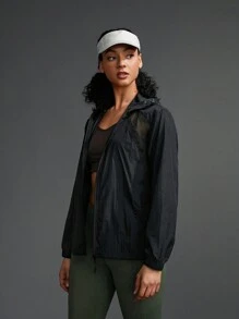 SHEIN Sports Damska kurtka sportowa, codzienna odzież sportowa