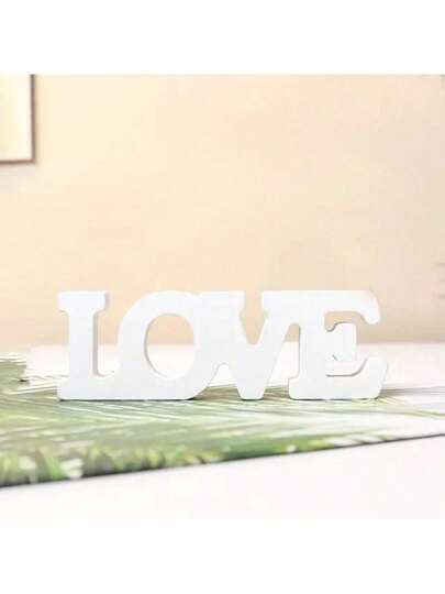 1pc LOVE Tabletop Decoration - Perfect For Valentine's Day, Wedding And Home Decor - Adds A Touch Of Romance To Any Room, Makes A Heartfelt Gift For Couples And Friends Birthday Gifts Graduation