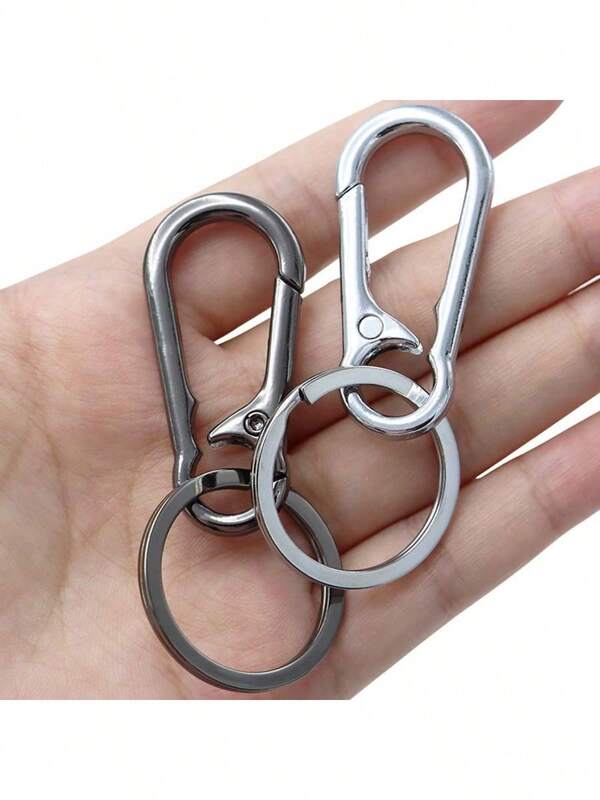 Llavero unisex de acero inoxidable con forma de calabaza, con clip para cinturón y lazo antipelota como accesorio para bolso, regalo para adolescentes, mujeres, estudiantes universitarios y trabajadores de oficina