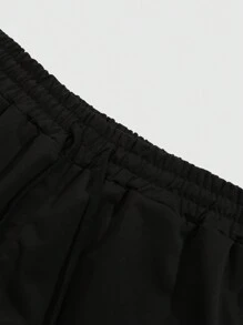 Manfinity Roghcode Menfinity Streetrush Y2K Men's Slogan Spider Web Printed Flared Fashion Casual Sweatpants, Fall, Halloween - Multicolor - View 4