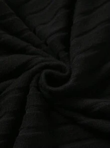 Flirla Conjunto informal de 2 piezas de top de tirantes con textura de unicolor y falda para el verano