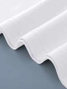 PAVTROS 2pcs Men Summer Cartoon Character Printed Crew Neck Tee & Drawstring Waist Shorts Set - Multicolor - View 4