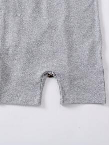 Wildeya Young Girl And Young Girl 3pcs/Set Casual Leopard Print Black, White, Gray Romper Jumpsuit, Suitable For Pairing With Jacket, Coat, Shirt, T-Shirt, Sweatshirt, Comfortable Fitting For Everyday Wear