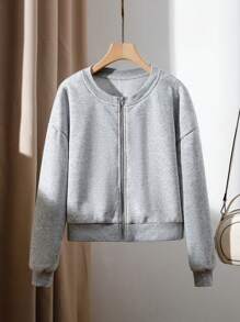 Chiquease Retro Casual Chic Thermal Lined Jacket