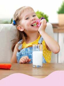 1 pezzo rosa per alimenti silicone Infante & frutta & verdura Alimentatore con mesh Borsa , dentizione Giocattolo