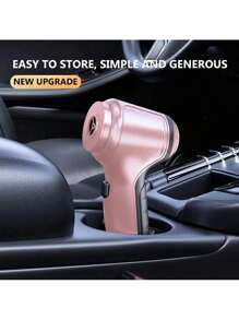 Teckwe 3-In-1 Car Vacuum Cleaner With Strong Suction Power Portable Compact Handheld Wireless Vacuum Cleaner Suitable For Dry And Wet Cleaning