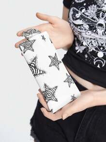 ROMWE Goth 时尚百搭星形图案防震便捷简约眼镜盒 - 彩色 - 查看 3