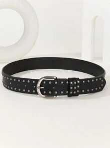 ROMWE Grunge Punk 1pc Women Punk Studded Decor Belt