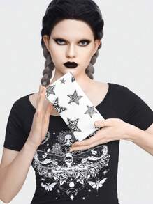 ROMWE Goth 时尚百搭星形图案防震便捷简约眼镜盒 - 彩色 - 查看 4