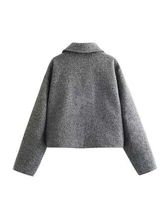 Cévolie 女士休闲日常拉链夹克