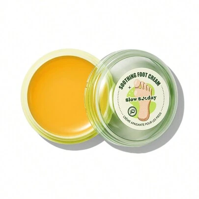 SlowSunday Soothing Foot Cream, With Olive Oil, Shea Butter & Vitamin E ,Soothe, Improve Dead Skin, And Deeply Nourish, Suitable For Hands, Feet, Body And Other Parts, Suitable For Summer, Y2K, Ideal For Party