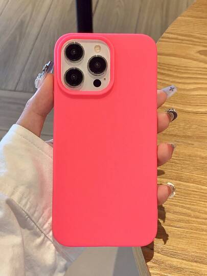 Liquid Silicone Smooth Slim Protective Case Compatible With IPhone ,Apple Case