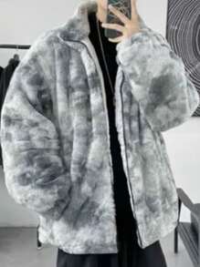 男童羊毛高领运动衫，侧面有口袋