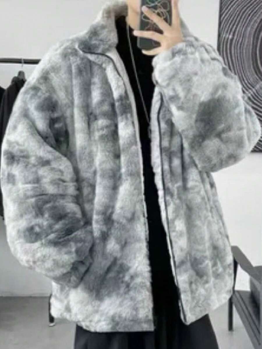 男童羊毛高领运动衫，侧面有口袋