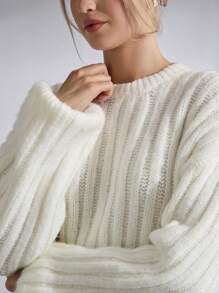 CLARA VERO Special Yarn Cardigan 3gg - White - View 2