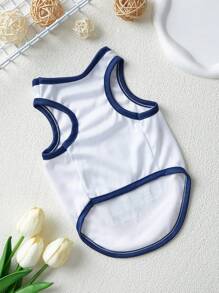 PETSIN 1 Pieza Chaleco Con Número 07 Impreso Para Gatos Y Perros - Multicolor - Ver 3