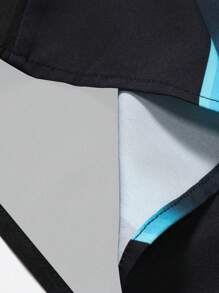 Manfinity LEGND Nam Bản in nốt nhạc Áo sơ mi - màu đen - Xem 5