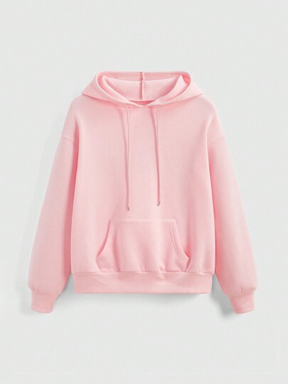 Kawaii Pull à capuche à manches longues avec imprimé de fruits pour femmes, école