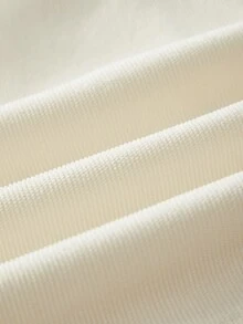 Muchica Chaquetilla corta de manga larga de pana para otoño/invierno de mujer - Albaricoque - Ver 5