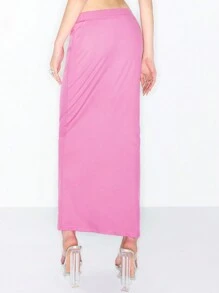 MUSERA Y2K Low Rise Skirt Elegant Summer Sexy Chic