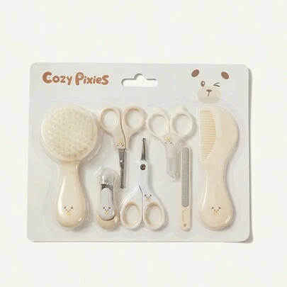 Cozy Pixies 7 cái/bộ Màu be Điều dưỡng Quan tâm Bộ dụng cụ