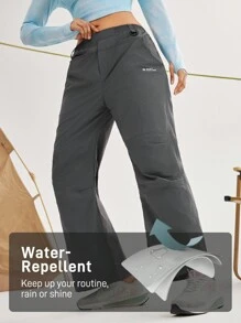 In My Nature Urban Outdoor Camping Hiking City Commuting Casual Women's Mountaineering Trousers - Grey - View 5