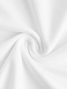 SHEIN Girlism Tween Girls' Casual Simple Comfortable Solid Square Neck Ruched Waist Multi-Packs T-Shirts - Multicolor - View 5