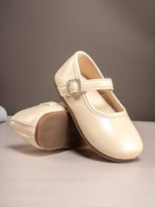 1 Pair Children Comfortable, Soft, Versatile And Wear-Resistant Rubber Flat Shoes