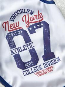 PETSIN 1 Pieza Chaleco Con Número 07 Impreso Para Gatos Y Perros - Multicolor - Ver 6