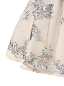 Young Girl German Beer Costume Children's Bavarian Traditional Costume Girls European And American Countryside Costume Stage Costume Munich Costume - Champagne - View 6