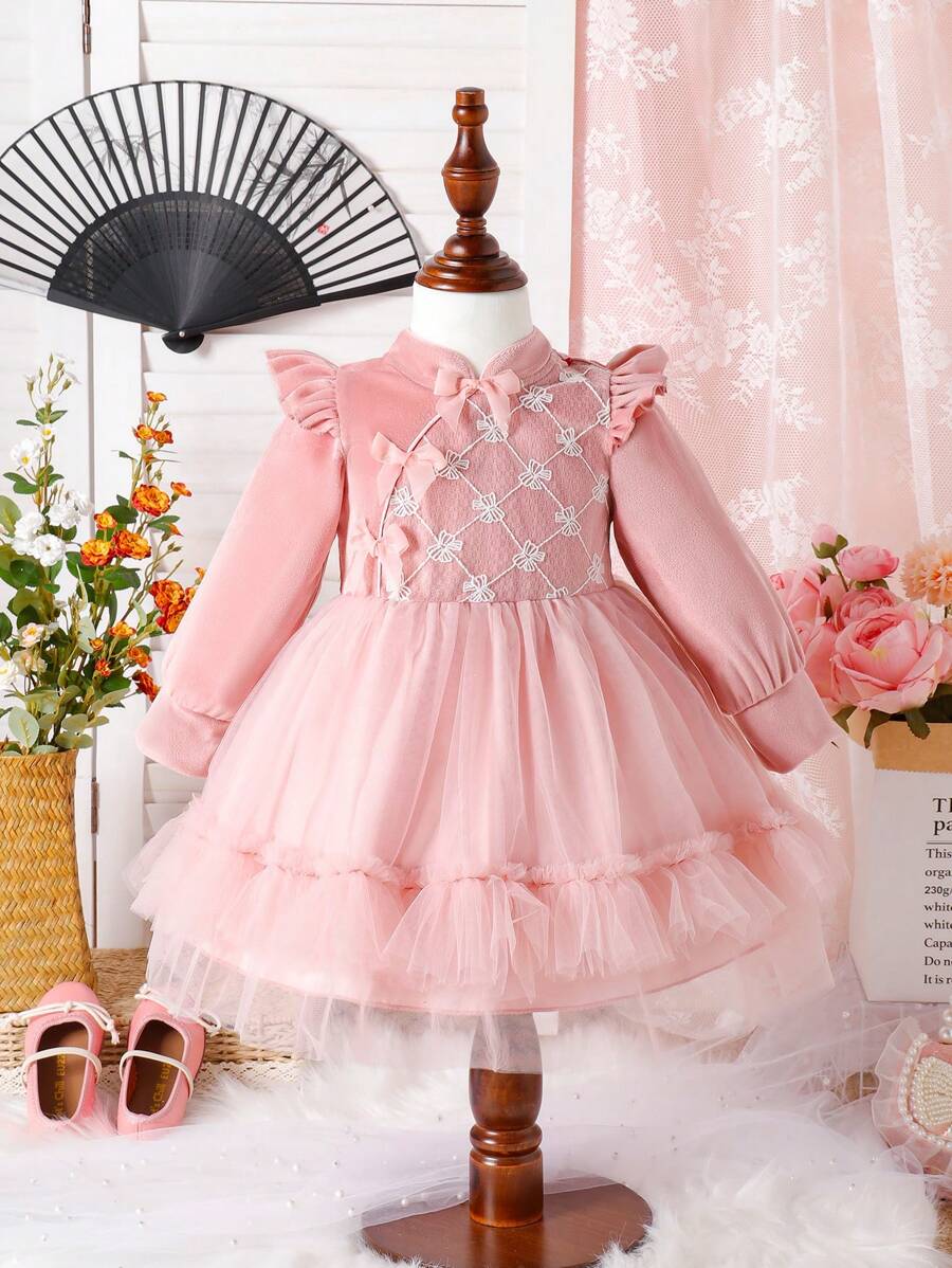 Baby Girl Fashionable Chinese Style Hanfu Dress