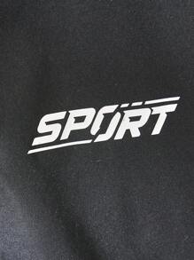 Tween Boy Fall Clothes Jacket With Zipper And Pocket - Black - View 6