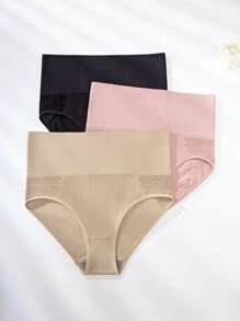 3pcs Seamless Ladies Shapewear Bottoms - Multicolor - View 4