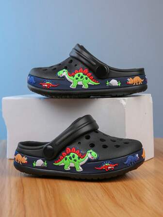 Boys Summer Comfortable Fashion Leisure Light Cute Cartoon EVA Beach Hole Shoes