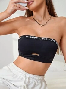 Women's Casual Wireless Bra, Removable Pads, Breathable, Multipurpose Design - Black - View 2