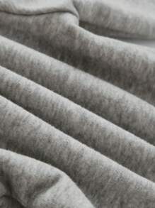 Cozy Pixies 3 件套男婴可爱熊印花圆领运动衫、裤子和帽子套装