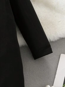 女婴 2 件套休闲立领运动衫和裤子套装，度假和街头装 - 彩色 - 查看 7