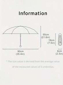 1pc Green Color Capsule Sun Umbrella Female Sunscreen UV Protection Sun And Rain Umbrella Two-In-One Mini Five-Fold Ultra-Light And Compact Portable Outdoor Travel Festival, Back To School Supplies Valentine DAY, Valentines Wedding, Birthday, Umbrella, Umbrella For Rain, Summer, Umbrella Folding, Rain Gear, Umbrella For Women,Fall Decor - Green - View 8