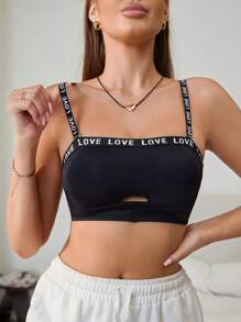 Women's Casual Wireless Bra, Removable Pads, Breathable, Multipurpose Design - Black - View 7