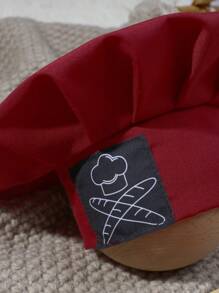 SHEIN 新生儿厨师帽和围裙套装，婴儿摄影服装，职业主题服装