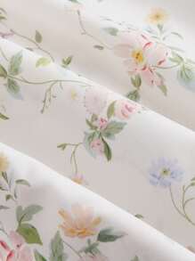 SHEIN MOD Plus Size Floral Bowknot Shoulder Tie Bustier Style Sundress,Beach Dress Sundress,Holiday Outfits Boho,Corset Dress,Birthday Dresses For Women