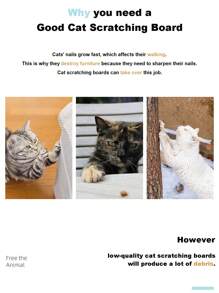 1pc Round Cardboard Cat Bed, Cat Scratching Board, Corrugated Paper Cartoon Design Cat Scratcher,Suitable For Small/Medium/Large Size Cat,M/L/XL Christmas For Holiday Gift Giving