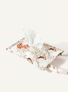 Cozy Pixies 1pc Hanging Tissue Holder For Baby Room, Car, Wall Mount Paper Towel Dispenser For Home, Bedroom And Vehicle - Multicolor - View 2