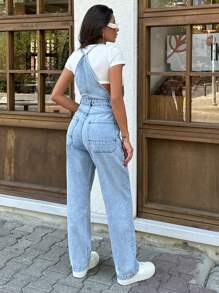 EURMUSE Women's Denim Overalls Jumpsuit