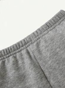 Cozy Pixies 3 件套男婴可爱熊印花圆领运动衫、裤子和帽子套装