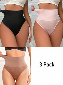 3 piezas/Paquete Ropa moldeadora sin costuras para mujeres
