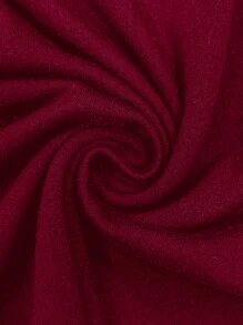 EMERY ROSE 女士性感细肩带露背亮片紧身优雅鸡尾酒裙酒红色长款女士服装 - 酒紅色 - 查看 6