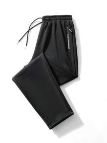Gym Rark 2 Stücke Boyfriend-Stil Herren Lässig Alltags Sport Hosen mit Kordelzug Rücken Schule Gym 2 Stücke Set Herbst Workout Hosen atmungsaktiv Workout Kleidung Sweatpants - Verschiedenfarbig - Übersicht 5